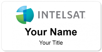 Custom name badges for Intelsat