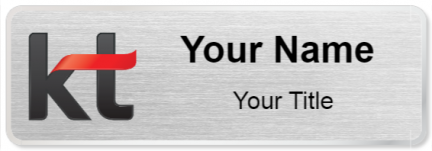 Custom name badges for KT Corporation