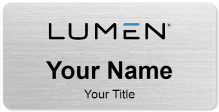 Custom name badges for Lumen Technologies