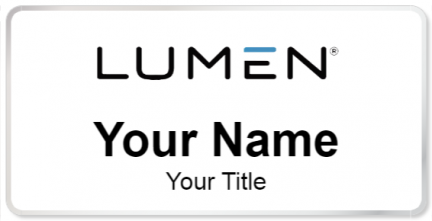 Custom name badges for Lumen Technologies