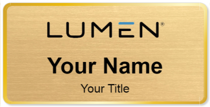 Custom name badges for Lumen Technologies