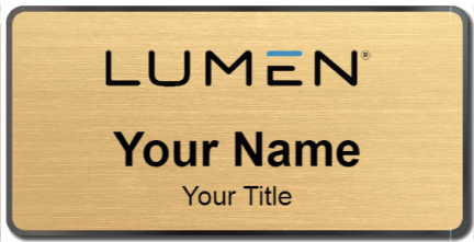 Custom name badges for Lumen Technologies