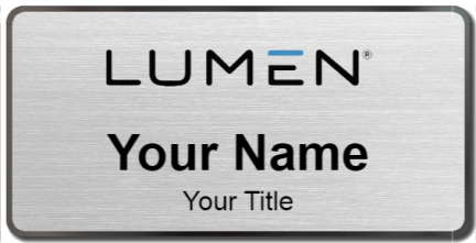 Custom name badges for Lumen Technologies