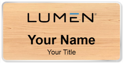 Custom name badges for Lumen Technologies