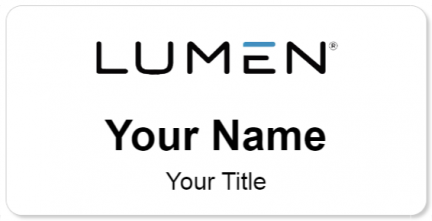 Custom name badges for Lumen Technologies