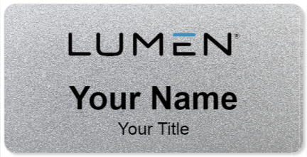Custom name badges for Lumen Technologies