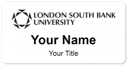 London South Bank University Template Image
