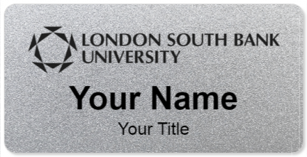 Custom name badges for London South Bank University