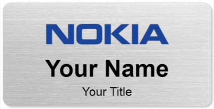Custom name badges for Nokia