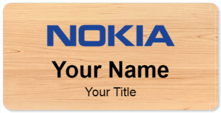 Custom name badges for Nokia