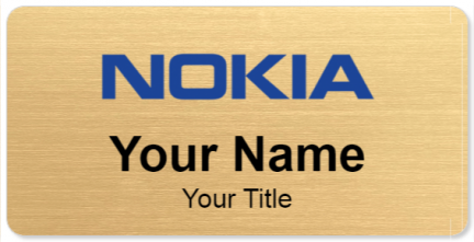 Custom name badges for Nokia