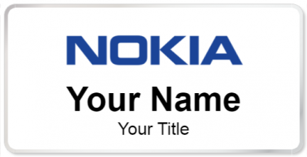 Custom name badges for Nokia