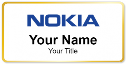 Custom name badges for Nokia