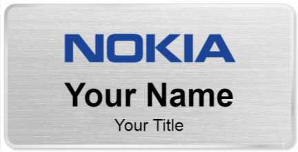 Custom name badges for Nokia