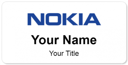 Custom name badges for Nokia