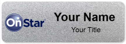 Custom name badges for OnStar