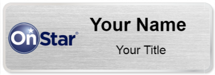 Custom name badges for OnStar