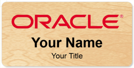 Custom name badges for Oracle