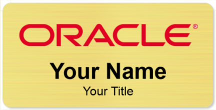 Custom name badges for Oracle