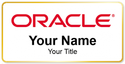 Custom name badges for Oracle