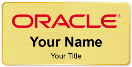 Custom name badges for Oracle