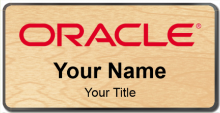 Custom name badges for Oracle