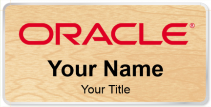 Custom name badges for Oracle