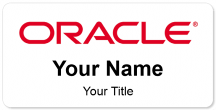 Custom name badges for Oracle