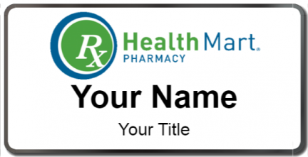 Custom name badges for Healthmart