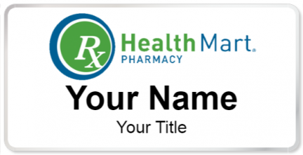Custom name badges for Healthmart