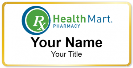 Custom name badges for Healthmart
