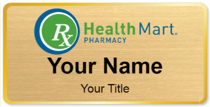 Custom name badges for Healthmart