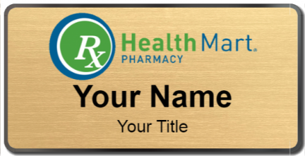Custom name badges for Healthmart