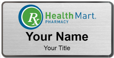 Custom name badges for Healthmart