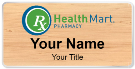Custom name badges for Healthmart