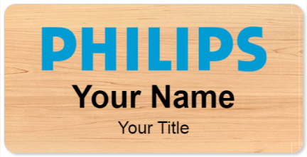 Custom name badges for Philips
