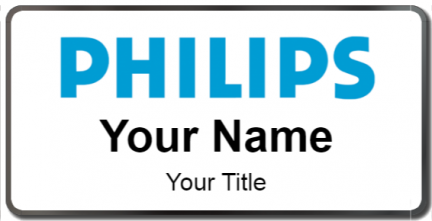 Custom name badges for Philips