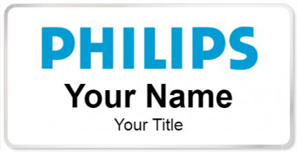 Custom name badges for Philips