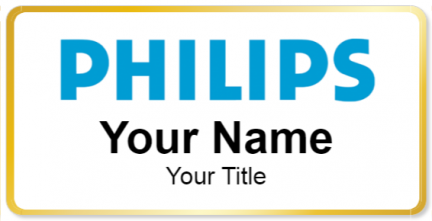 Custom name badges for Philips