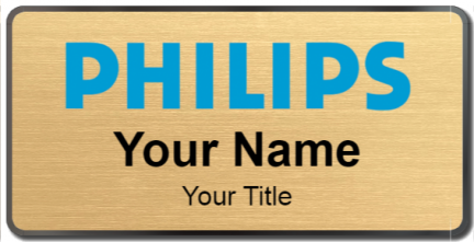 Custom name badges for Philips