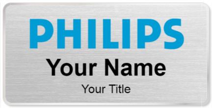 Custom name badges for Philips