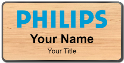 Custom name badges for Philips