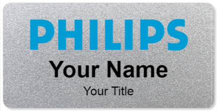 Custom name badges for Philips