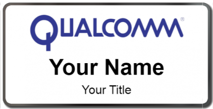 Custom name badges for Qualcom