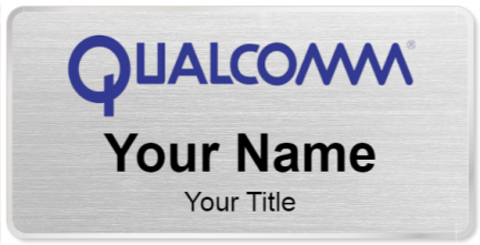 Custom name badges for Qualcom