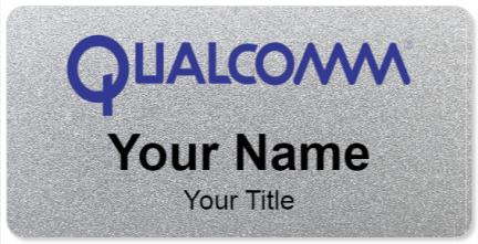 Custom name badges for Qualcom
