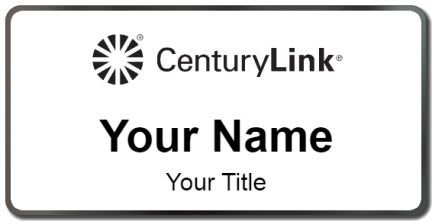 Custom name badges for CenturyLink