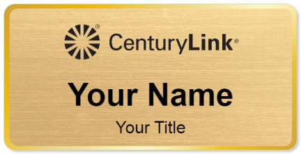 Custom name badges for CenturyLink