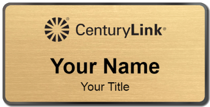 Custom name badges for CenturyLink