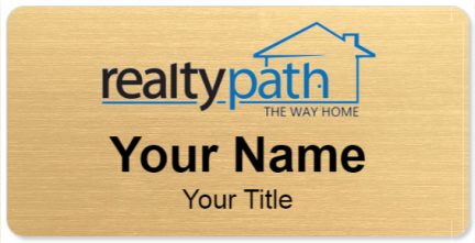 Custom name badges for Realty Path